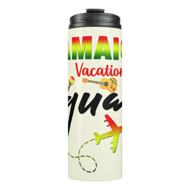 Bouteilles Isothermes Jamaïque Vacation Squad Group Correspondance Regga (Devant)