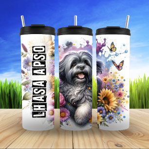 Bouteilles Isothermes Jardin gai de Lhasa Apso