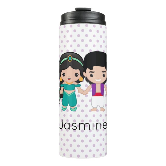 Bouteilles Isothermes Jasmine et Aladdin Emoji (Devant)