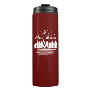 Bouteilles Isothermes Je ne suis pas anti-social je suis pro-solitude