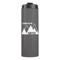 Je préfère être à Bryce Canyon Mountain