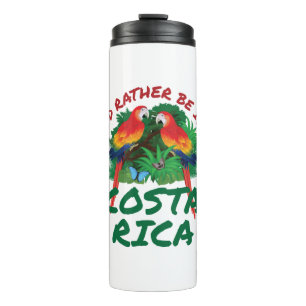 Bouteilles Isothermes Je préfère être au Costa Rica Vacation Souvenir