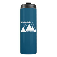 Je Préférerais Être Dans La Montagne San Juans