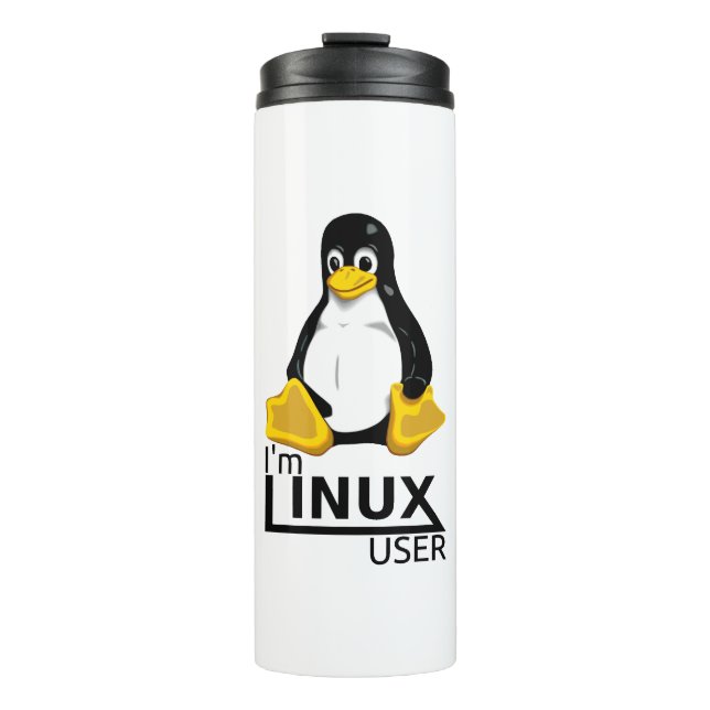 Bouteilles Isothermes Je suis utilisateur de Linux (Devant)
