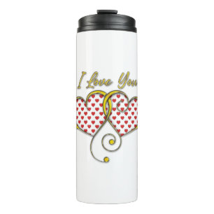 Bouteilles Isothermes Je t'aime Design
