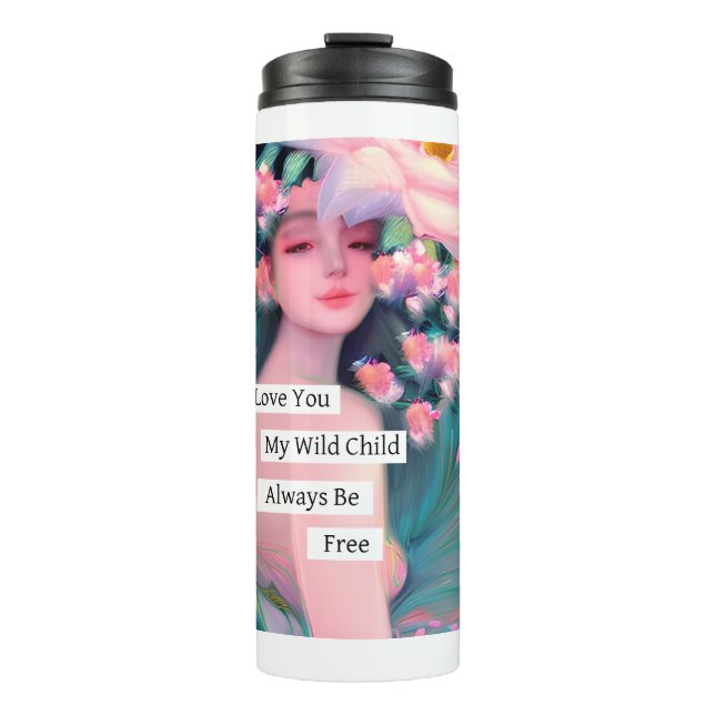 Bouteilles Isothermes Je T'Aime Mon Enfant Sauvage (Devant)