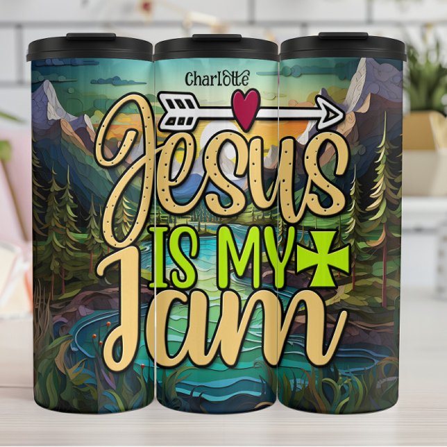 Bouteilles Isothermes Jésus est ma confiture (Créateur téléchargé)