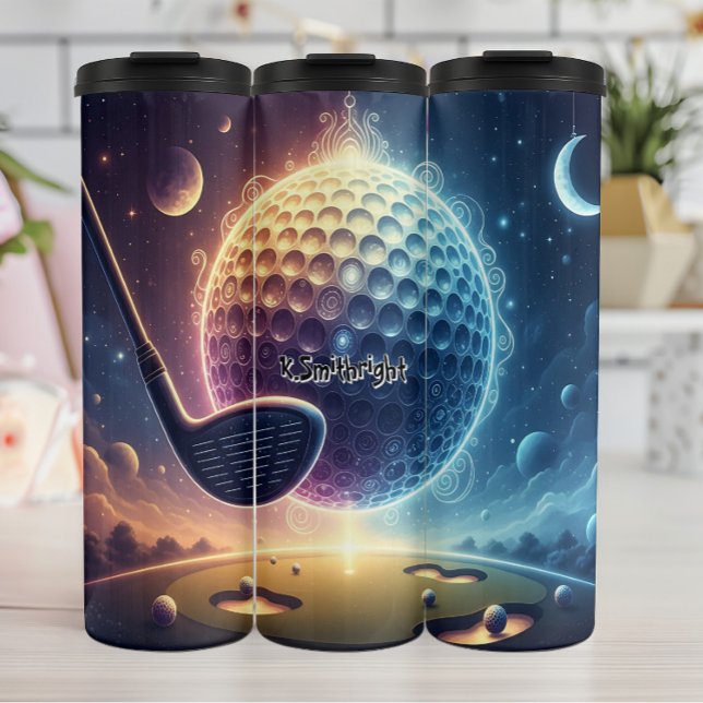 Bouteilles Isothermes Jeu de golf cosmique (Créateur téléchargé)