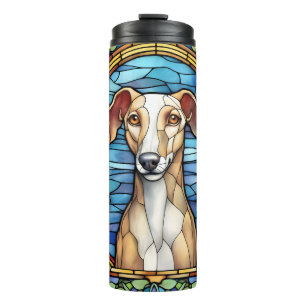 Bouteilles Isothermes Joli Faux Verre Trait Gris Chien