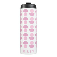 Joli Motif d'art moderne scandinave en rose Nom