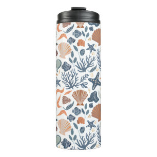 Bouteilles Isothermes Jolie Aquarelle Coquille Corail Tumbler Thermique