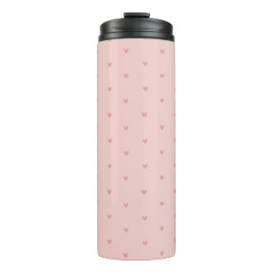 Bouteilles Isothermes Jolis cœurs roses pastel