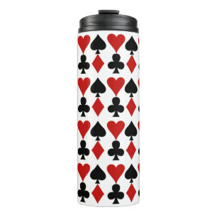 Bouteilles Isothermes Jouer des combinaisons de carte Conception Tumbler