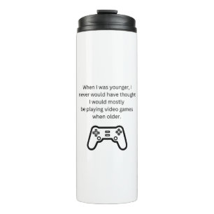 Bouteilles Isothermes Joueur de jeu adulte Humoriste Gamer Voyage