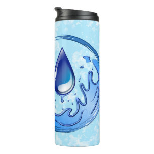 Bouteilles Isothermes Journée mondiale de l'eau Économisez de l'eau Écon