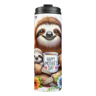 Bouteilles Isothermes Joyeuse fête des mères/ Sloth