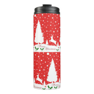 Bouteilles Isothermes Joyeux Noël Snowflakes hiver