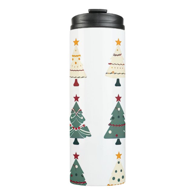 Bouteilles Isothermes Joyeux Noël vintage (Devant)