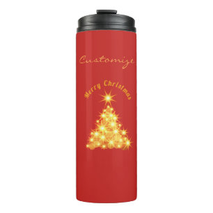 Bouteilles Isothermes Joyeux sapin d'or Thunder_Cove
