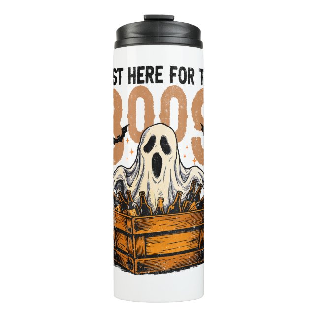 Bouteilles Isothermes Juste ici pour l'Halloween Boos (Devant)