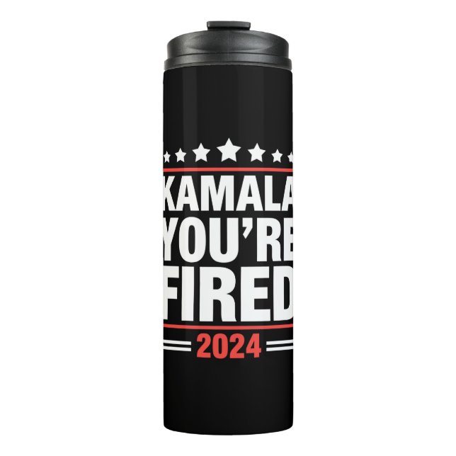 Bouteilles Isothermes Kamala Vous êtes Fired Kamala Harris 2024 (Devant)