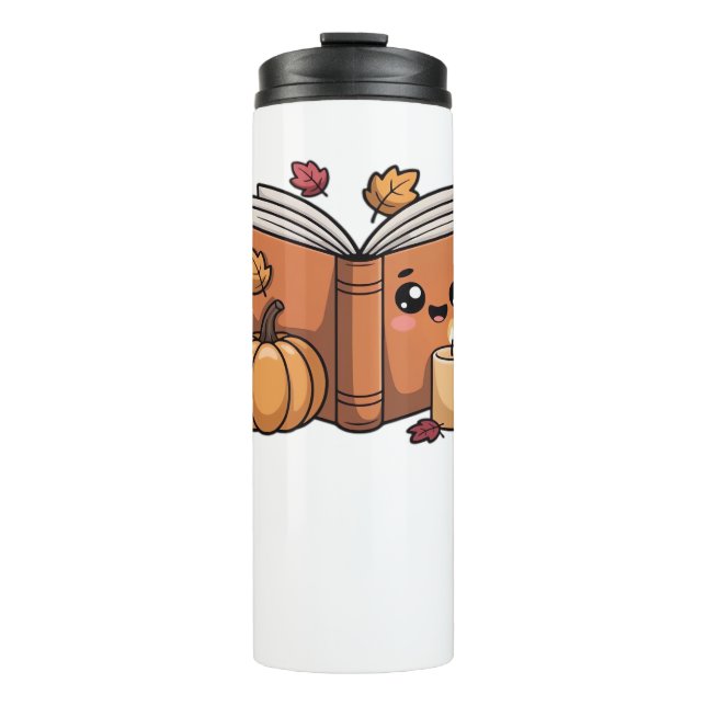Bouteilles Isothermes kawaii thanksgiving book Oversize T-shirt (Devant)