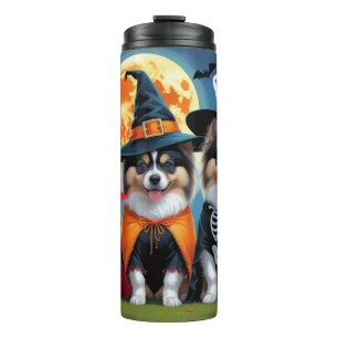 Bouteilles Isothermes Keeshond Chiens Citrouille Halloween Funny