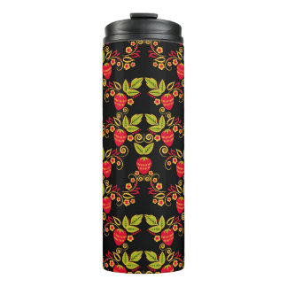 Bouteilles Isothermes Khokhloma Russian Berries : Style traditionnel