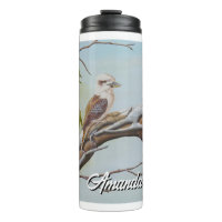 Kookaburra dans l'art des arbres