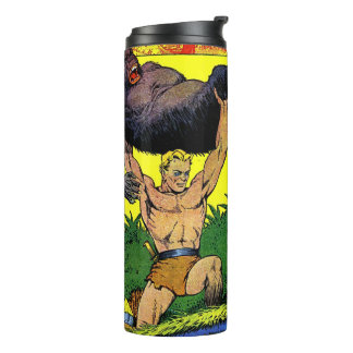 Bouteilles Isothermes La bande dessinée Vintage de Jungle Gorilla