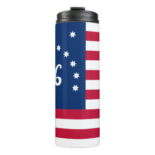 Bouteilles Isothermes La bannière de Bennington : le 76 drapeau de batai