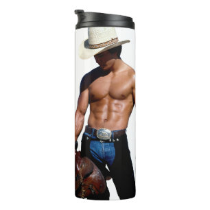 Bouteilles Isothermes La casquette de cowboy en paille de SlipperyJoe's