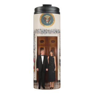 Bouteilles Isothermes La Maison Blanche de Noël de Donald & Melania Trum