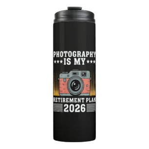 Bouteilles Isothermes La photographie est mon plan de retraite 2026