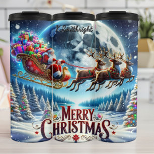 Bouteilles Isothermes La veille de Noël classique
