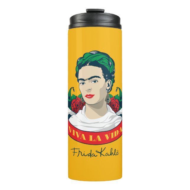 Bouteilles Isothermes La Vida de vivats de Frida Kahlo | (Devant)