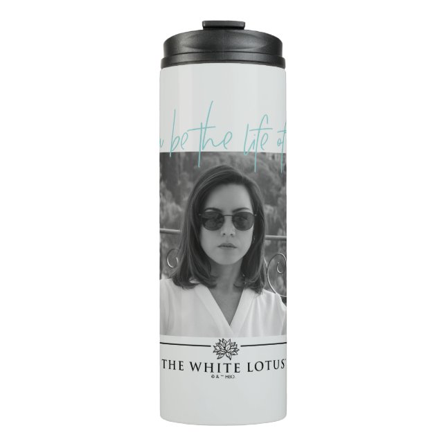 Bouteilles Isothermes La vie du Parti - Le Lotus Blanc (Devant)