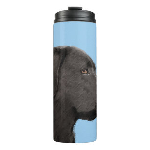 Bouteilles Isothermes Labrador Retriever Black Peinture Original Chien A