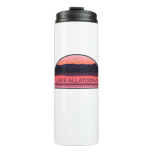 Bouteilles Isothermes Lac Allatoona Géorgie Sunrise rouge