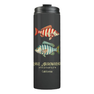 Bouteilles Isothermes Lac Arrowhead Californie cadeau de poisson nautiqu