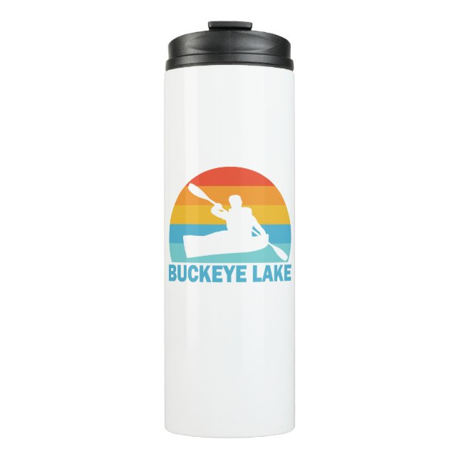 Bouteilles Isothermes Lac Buckeye Ohio Kayak (Devant)