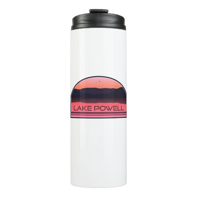 Bouteilles Isothermes Lac Powell Arizona Utah Red Sunrise (Devant)