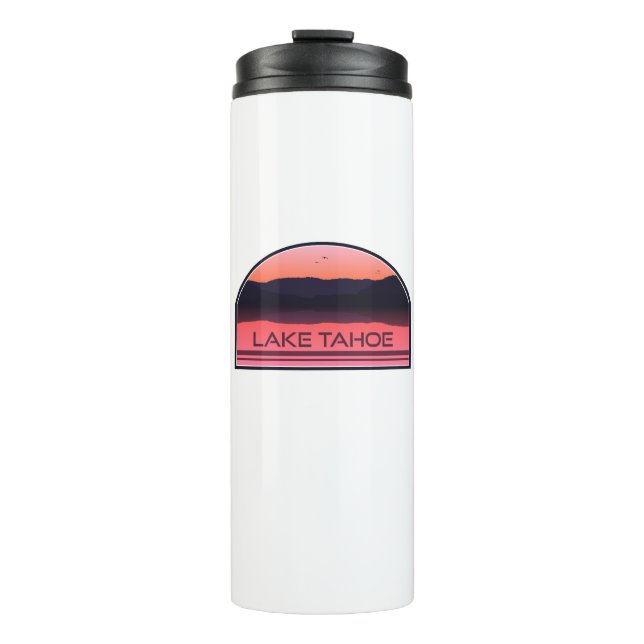 Bouteilles Isothermes Lac Tahoe Californie Nevada Red Sunrise (Devant)