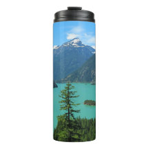 Lac Turquoise de Snowy Mountain à Washington