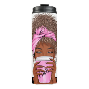 Bouteilles Isothermes Lady Boss Life, Boss Babe Woman Café à deux tons M