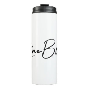 Bouteilles Isothermes Laine Bleu Signature Tumbler