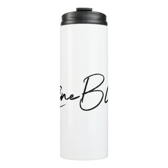 Bouteilles Isothermes Laine Bleu Signature Tumbler (Devant)