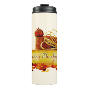 Bouteilles Isothermes l'ambiance chaleureuse et festive de Thanksgiving 