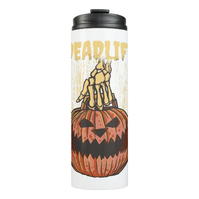 Bouteilles Isothermes lanterne d'Halloween (Devant)