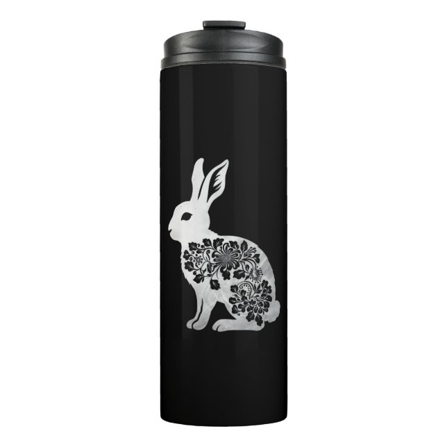 Bouteilles Isothermes Lapin de Pâques (Devant)